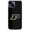 Purdue University Purdue Logo iPhone 15 Clear Case