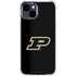 Purdue University Purdue Logo iPhone 15 Clear Case