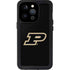 Purdue University Purdue Logo iPhone 15 Pro Waterproof Case