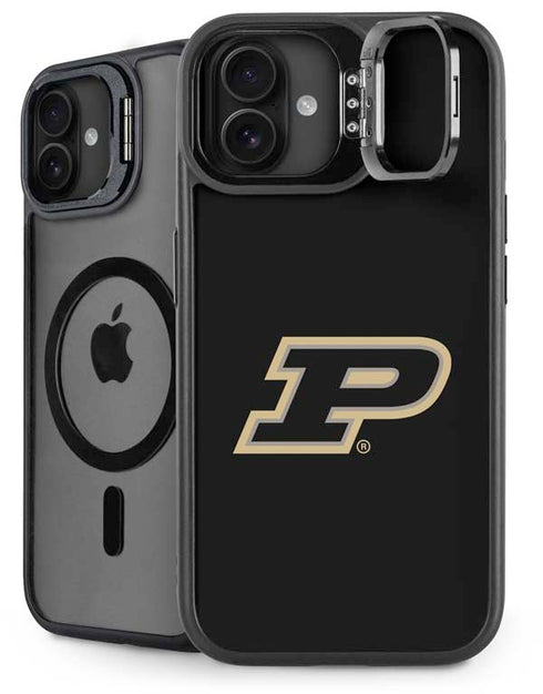 Purdue University Purdue Logo iPhone 16 Plus Kickstand Case
