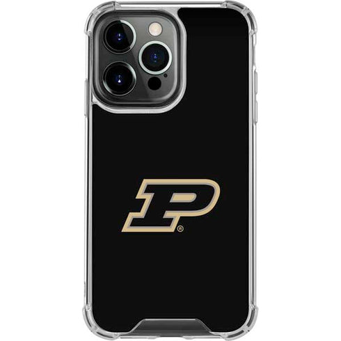 Purdue University Purdue Logo iPhone 16 Pro Clear Case