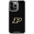Purdue University Purdue Logo iPhone 16 Pro Clear Case
