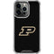 Purdue University Purdue Logo iPhone 16 Pro Max Clear Case