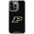 Purdue University Purdue Logo iPhone 16 Pro Max Clear Case