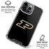 Purdue University Purdue Logo iPhone 16 Pro Max Clear Case