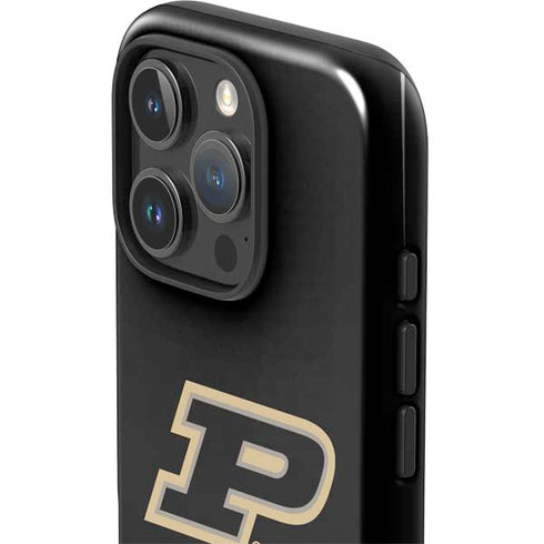 Purdue University Purdue Logo iPhone 16 Pro Max Impact Case