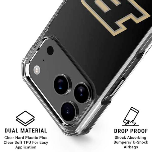 Purdue University Purdue Logo iPhone 17 Pro Max Clear Case