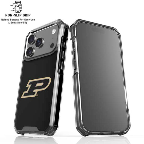Purdue University Purdue Logo iPhone 18 Pro Clear Case