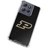 Purdue University Purdue Logo Moto G 5G (2025) Clear Case
