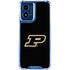 Purdue University Purdue Logo Moto G 5G (2024) Clear Case