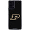 Purdue University Purdue Logo Moto G Power 5G (2024) Clear Case