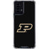 Purdue University Purdue Logo Moto G Power 5G (2024) Clear Case