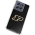 Purdue University Purdue Logo Moto G Power 5G (2025) Clear Case