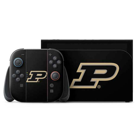 Purdue University Purdue Logo Nintendo Switch 2 (2025) with Joy-Con Skin