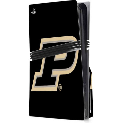 Purdue University Purdue Logo PS5 Pro Disk Console Skin
