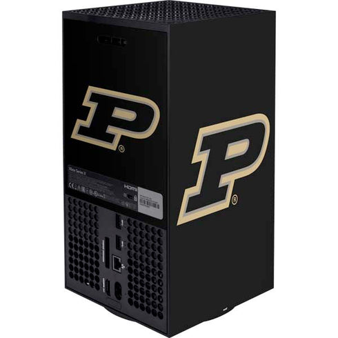 Purdue University Purdue Logo XBox Series X Digital Edition Bundle Skin