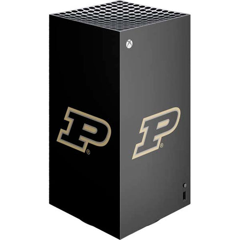 Purdue University Purdue Logo XBox Series X Digital Edition Console Skin