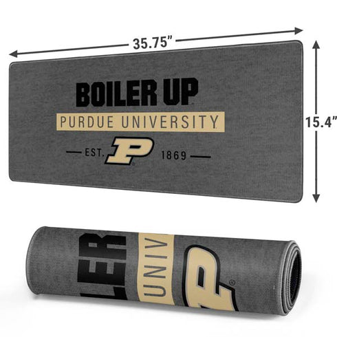 Purdue University Purdue University Boiler Up Gaming Mouse Pad