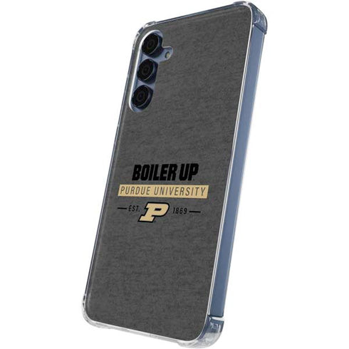 Purdue University Purdue University Boiler Up Galaxy A55 5G Clear Case