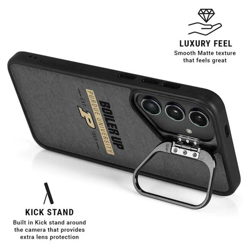 Purdue University Purdue University Boiler Up Galaxy S24 FE Kickstand Case