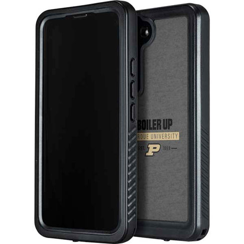 Purdue University Purdue University Boiler Up Galaxy S24 Plus Waterproof Case