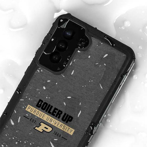 Purdue University Purdue University Boiler Up Galaxy S24 Plus Waterproof Case