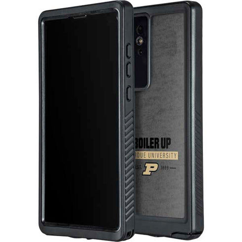 Purdue University Purdue University Boiler Up Galaxy S24 Ultra Waterproof Case