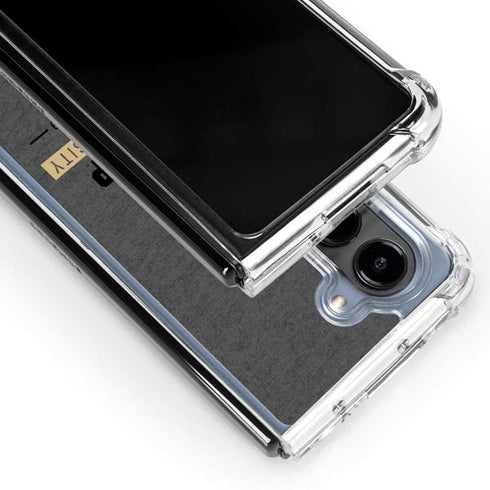 Purdue University Purdue University Boiler Up Galaxy Z Fold5 5G Clear Case