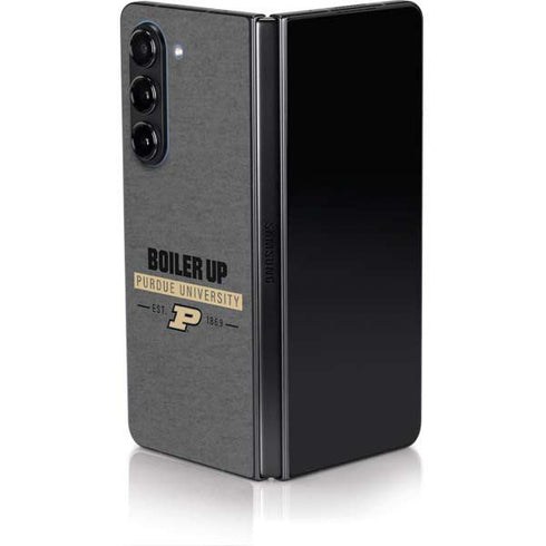 Purdue University Purdue University Boiler Up Galaxy Z Fold5 5G Skin