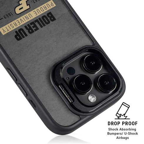 Purdue University Purdue University Boiler Up iPhone 14 Pro Max Kickstand Case