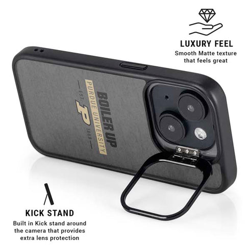 Purdue University Purdue University Boiler Up iPhone 15 Kickstand Case