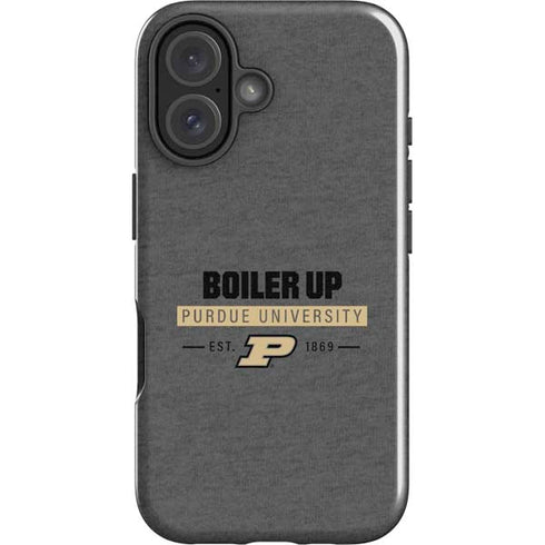 Purdue University Purdue University Boiler Up iPhone 16 Plus Impact Case