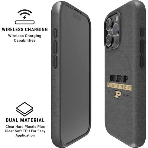 Purdue University Purdue University Boiler Up iPhone 16 Pro Magsafe Impact Case