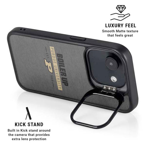 Purdue University Purdue University Boiler Up iPhone 16e Kickstand Case