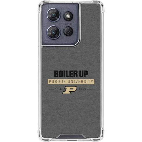Purdue University Purdue University Boiler Up Moto G Play 5G (2025) Clear Case