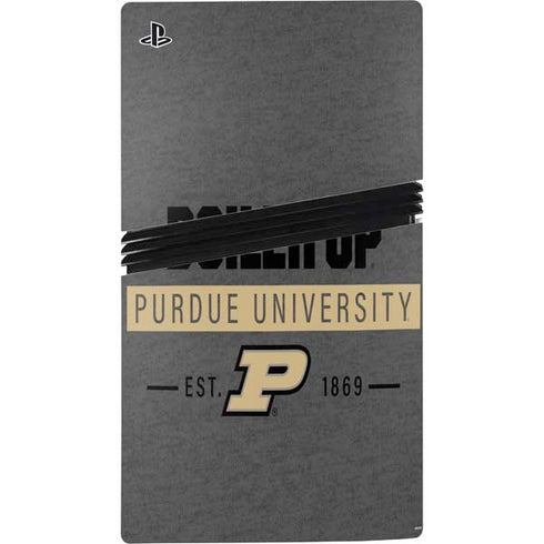 Purdue University Purdue University Boiler Up PS5 Pro Disk Console Skin