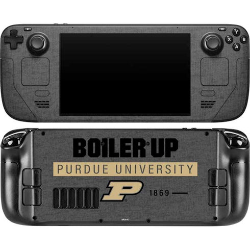 Purdue University Purdue University Boiler Up Steam Deck Handheld Gaming Computer OLED Skin
