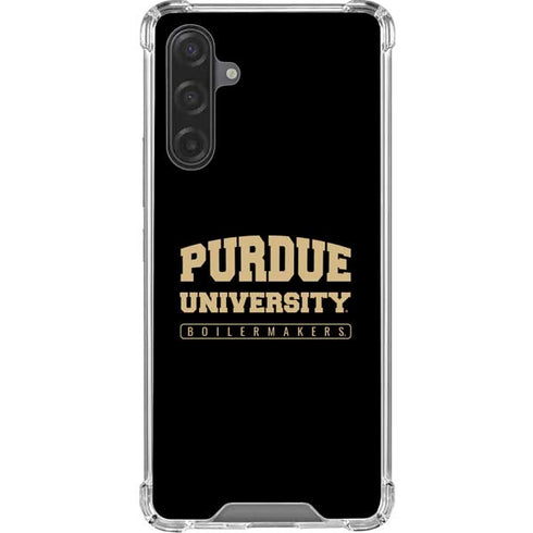 Purdue University Boilermakers Bold Galaxy A17 Clear Case