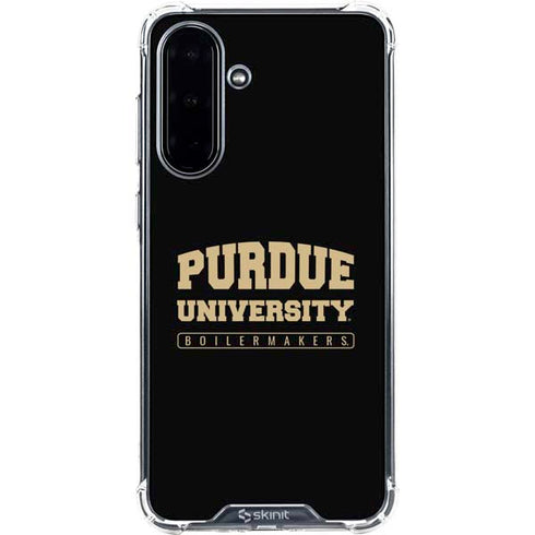 Purdue University Boilermakers Bold Galaxy A36 5G Clear Case