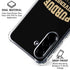 Purdue University Boilermakers Bold Galaxy A36 5G Clear Case