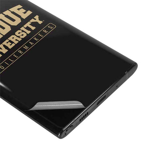Purdue University Boilermakers Bold Galaxy Note 10 Plus Skin