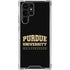 Purdue University Boilermakers Bold Galaxy S23 Ultra Clear Case