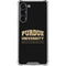 Purdue University Boilermakers Bold Galaxy S24 FE Clear Case