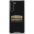 Purdue University Boilermakers Bold Galaxy S24 FE Clear Case