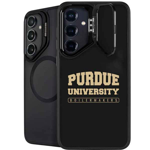 Purdue University Boilermakers Bold Galaxy S24 FE Kickstand Case