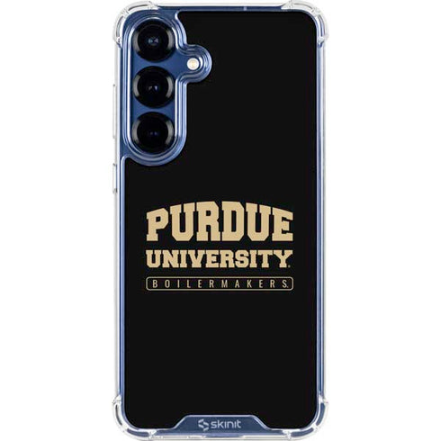 Purdue University Boilermakers Bold Galaxy S25 Plus Clear Case