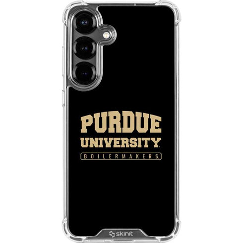 Purdue University Boilermakers Bold Galaxy S26 Plus Clear Case