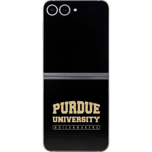 Purdue University Boilermakers Bold Galaxy Z Flip6 Skin