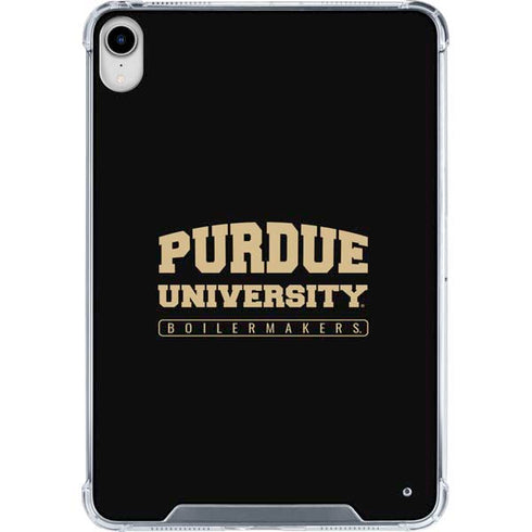 Purdue University Boilermakers Bold iPad 11th Gen (2025) Clear Case