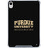 Purdue University Boilermakers Bold iPad 11th Gen (2025) Clear Case